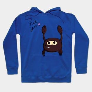 Red Spycrab Fuck You Hoodie